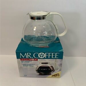 Mr. Coffee SpeedBrew DSP10 Replacement Decanter 10 Cup DD10 New